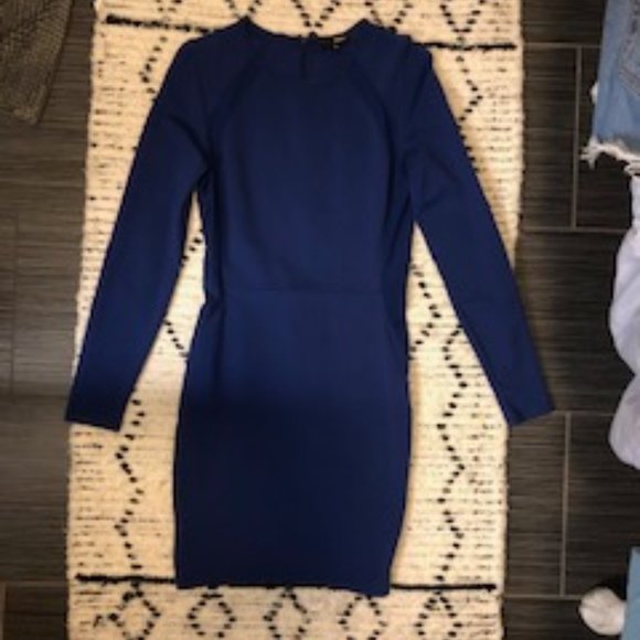 Wilfred Free bodycon blue dress - Picture 1 of 2